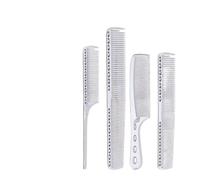 Pettine Aluminum Comb Set Barber Metal Hair Dressing Combs Hairdressing Ultra Thin Brush Salon Tools(Color2)