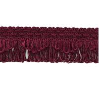Pettine Anello Frangia, Stile 0138SCLF, Colore E10 - Scuro Vino Rosso [9.1m]