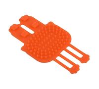 Pettine angolare per toelettatura gatti, massaggi, in silicone sicuro, con cinghia flessibile in silicone, per gatti di diverse razze di animali domestici