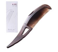 Pettine antiforfora - Pettine per capelli sani - Massaggio energetico dei denti cavi │ Cura ergonomica del cuoio capelluto per sollievo dalla forfora │ Leggero e portatile per un uso in movimento