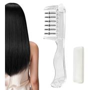 Pettine Applicatore Pelle Capelu Portatile, Trasparente, Precisione, | Pettine Applicatore Liquido Per La Crescita Capillare Per Il Bagno Salone Spa Clinica Palestra Maggio