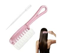 Pettine Applicatore Per Olio Per Capelli - Erogazione Di Liquido A Denti La | Applicatore Di Olio Per Massaggio Dei Capelli, A Prova Di Perdite, Ricaricabile, Per Consegna Di Liquidi, Per Donne, Viaggiat