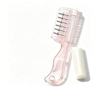 Pettine applicatore ricaricabile per olio per capelli, rosa | Dispenser per cuoio capelluto a prova di perdite, spazzola massaggiante portatile per il trattamento della cura dei capelli