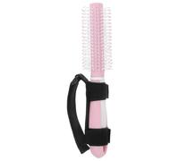 Pettine Ausiliario per Anziani, Spazzola Rotonda per Chioma, Pratico | Design Semplice e Leggero, Impugnatura Facile da Usare, per Uso Quotidiano e Acconciatura, Plastica e Nylon