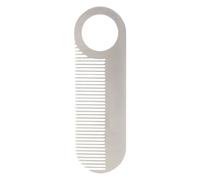 - Pettine baffi, pettine da barba in metallo | pettine per capelli, capelli più sottili, viaggio pettinino, pettine per capelli per la cura quotidiana
