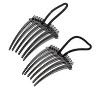 Pettine Bandette Con Fascia Elastica Pettine Flessibile Denti Fascia Per Capelli Cerchio Clip Per Capelli J0Z6 Lavaggio Hairband Per Viso Accessorio Fisso
