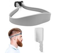 Pettine Capelli, 3 Pezzi Sfumatura Capelli Uomo Set, Barber Fade Comb, Pettine di Posizionamento Curvo, Pettine Da Parrucchiere, Guida per Taglio Capelli in Silicone per Parrucchiere