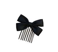 Pettine Capelli Fermacapelli Pettine per capelli con strass Pettine laterali per papillon Gioielli per capelli Pettine laterale per capelli Accessori per capelli per donna Elegante Pettine Capelli(Bla