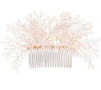 Pettine Capelli Pettine Per Capelli Da Sposa Pettine Laterale Per Capelli Fatto A Mano Pettine Per Capelli Con Perle Da Sposa Accessori Per Capelli Da Sposa Accessori Capelli