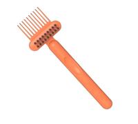 Pettine Cleaner - Strumento per la pulizia della spazzola dei capelli | Rake di preparazione dei capelli | Rimozione dei lanugini 2-in-1 forniture districanti per viaggi, casa, salone,