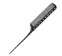 Y.S. Park Pettine a coda centimetrato YS-G01 Carbon Black 216 mm