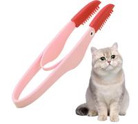Pettine Color Lacrima | Pennello Per Gli Occhi Per Animali Domestici | Pettine Di Rimozione Della Macchia Lacrimale | Combinte Con Un Pennello A Doppia Testa Per Cani Gatti, Animali Domestici Che Toel