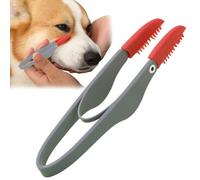 Pettine Color Lacrima | Pennello Per Gli Occhi Per Animali Domestici | Pettine Di Rimozione Della Macchia Lacrimale | Combinte Con Un Pennello A Doppia Testa Per Cani Gatti, Animali Domestici Che Toel