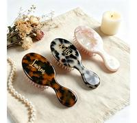Pettine Compatto Personalizzato In Mini Acetato Ritocchi Donne E Ragazze