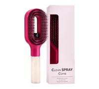 Pettine Con Spray Dispositivo Lisciante Anticrespo Portatile Due in