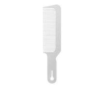 Pettine da barbiere con parte superiore piatta, per parrucchieri, taglio dei capelli, strumento per lo styling degli uomini