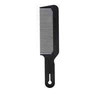 Pettine da barbiere con parte superiore piatta, per parrucchieri, taglio dei capelli, strumento per lo styling degli uomini