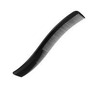 Pettine da barbiere curvo, pettine a parte superiore piatta - Pettine ergonomico per stilista da barbiere Pettine per styling da uomo | Pettine compatto per tosatrice da barbiere Pettine per capelli f
