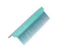 Pettine da barbiere per raddrizzare i capelli, ferro piatto tipo V, colore verde