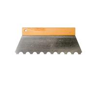 Pettine da incollare, 300 mm, mezza luna, 20 x 10 mm