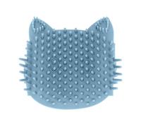Pettine da massaggio angolare per gatti - ardui in silicone con erba gatta, comodo assorbimento della polvere, altezza regolabile per fare il bagno e il gioco, si adatta al tavolo in metallo (type 1)