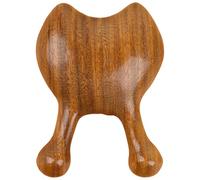 Pettine da massaggio per cuoio capelluto pettine da massaggio raschietto, pettine da massaggio al sandalo massaggiatore naturale del cuoio capelluto pettine per capelli viso manuale strumento di