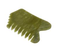 Pettine da Massaggio Verde in Jade Xiuyan per Mani e Piedi | Design Antistatico, Sollievo Dalla Fatica, Massaggio di Parti, Relax per Corpo e Mente