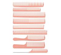 Pettine da parrucchiere per barbiere graduato multifunzione pettine districante per capelli antistatico per la cura dei capelli Set di trucco antistatico per taglio dei capelli