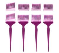 Pettine da salone con setole in nylon spesse e coda affusolata per una divisione precisa dei capelli resistente al calore applicatore pettine colorante