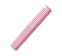 Y.S. Park Pettine da taglio YS-338 Denti lunghi arrotondati Presa rapida Rosa 185 mm