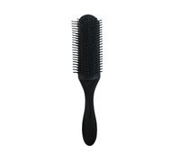 Pettine da uomo - Booster di volume a 9 file per Pompadour & Quiff, pettine antistatico resistente al calore con supporto a parete (nero)