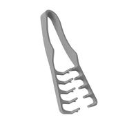 Pettine dentale largo con rastrello per styling volume radicale, strumento di travestimento linea divisoria, stampo per pony, accessorio professionale per parrucchieri, produttore anti-, design