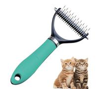 Pettine Detangler per cani, pettine per capelli infeltriti | cura del pettine per gatti - Pennello per cani da sotto parete | TeLED HAIR PET offre la rimozione del tappetino per cuccioli