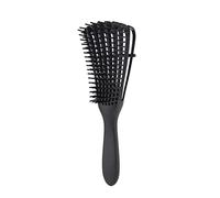Pettine Detantling Hair Spazzola for capelli SCUP MASSAGGIO Capelli pettine Detanging Pennello for spazzola for capelli ricci Spazzola for capelli Sbalush Donne Salon Pettine Capelli(Noir)