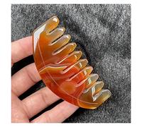 Pettine di cristallo di quarzo rosa ametista naturale pettine a denti larghi pettini collezione di regali di pietre preziose