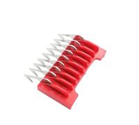 Pettine Di Ricambio For Tagliacapelli In Acciaio Inossidabile, Compatibile Con WAHL, Compatibile Con Moser, 1884 1885 1872 1873 1870 1871 1854 1855 Parti For Rasoio(Red)