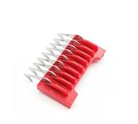 Pettine Di Ricambio Scorrevole For Tagliacapelli In Acciaio Inossidabile, Compatibile Con Wahl, Moser 1400 1853 1233 1234 1170 1230 1233-710, Tagliacapelli Da Barbiere(3mm 1233-7100 Red)