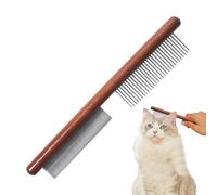 Pettine Di Rimozione Delle Pulci Per Animali Domestici - Spazzola Per Gattino In Acciaio Inossidabile, Rimozione Dei Pidocchi Dentali | Strumento Di Pulizia Anti-cazzola, Pettine Di Toelettatura Per A