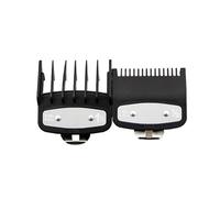 Pettine Di Taglio Da 1,5 Mm, 3 Mm, 4,5 Mm E 6 Mm, Compatibile Con Wahl, Tagliacapelli Elettrico Guard Barber, Compatibile Con Negozio, Pettine Guida Di Taglio Professionale Y0731(Black-2pcs-)