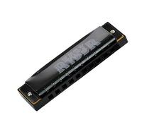 Pettine Diatonico In Plastica ABS Armonica A 10 Fori Con Custodia Per Il Trasporto Armonica Strumento Musicale (Color : A key)