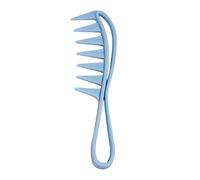 Pettine districante a denti larghi Doccia Pettine Flessibile Denti Ampia Spaziatura Pettine Cavo Antistatico Pettine Districante Per Capelli