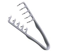 Pettine districante con denti grossolani, strumento di volume delicato per capelli bagnati e asciutti, per frangia, separazione e styling strutturato, accessorio essenziale per la cura delle donne
