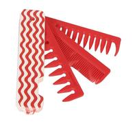 Pettine districante per capelli e pettine a denti larghi pettine per raccogliere i capelli pettine multi fantasia pieghevole pettine unisex da viaggio tascabile