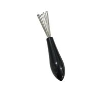 Pettine districante portatile da viaggio e spazzola per capelli, rimuove facilmente i peli e la piccola maniglia dello strumento di fissaggio