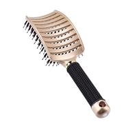 Pettine Donne for capelli massaggio pettine setola e nylon Hairbrush for capelli for capelli bagnato spazzola for capelli for parrucchiere for parrucchiere strumenti for lo styling Pettine Capelli(Gol