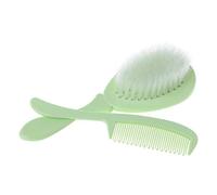 Pettine e spazzola per bambini Set di forniture infermieristiche per il bagno lavaggio dei capelli setole morbide punta rotonda sicura per massaggio alla testa