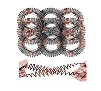 Pettine Elastico Circolare Completo Pettine Rotondo Flessibile 9P, Supporto per Fascia per Capelli a Pettine Rotondo in plastica Elastica, Adatto per Ragazze, 3 Colori