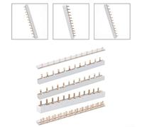 Pettine elettrico 63A con 12 moduli, area di contatto migliorata per una maggiore affidabilità elettrica (D)