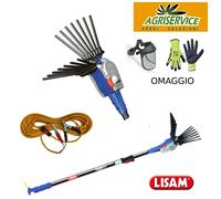 Pettine elettrico a batteria 12V LISAM OLIWATT 2 abbacchiatore olive cavo omaggi
