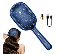 Pettine elettrico a cuscino d'aria, strumento per massaggio del cuoio capelluto, spazzola per capelli con spray d'acqua, per donne e uomini, viaggi, dormitorio, palestra, salone, bagno, doccia a casa